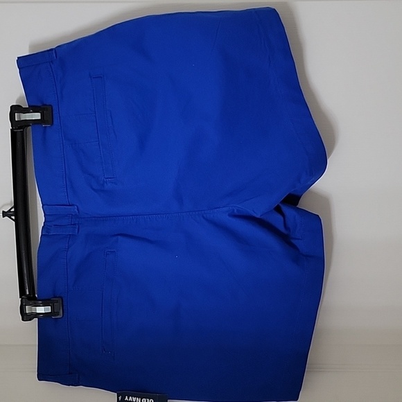 Old Navy Size 14 Royal Blue Chino Shorts, NEW with Tag - Picture 2 of 11